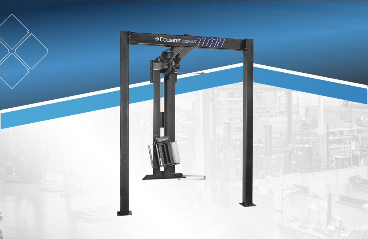 4100T-FS3 Semi-Automatic Pallet Wrapper